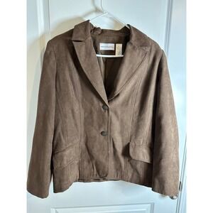 Alfred Dunner Brown Blazer